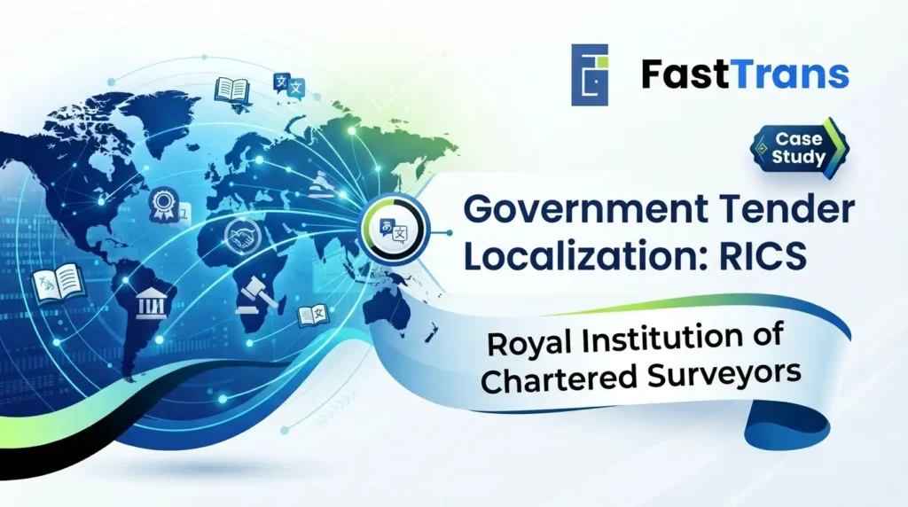 Government Tender Localization: RICS (Royal Institution of Chartered Surveyors)