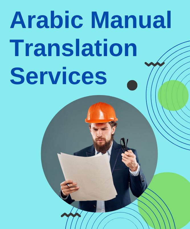 Arabic Manual Translation Services - Native & Professional Services​