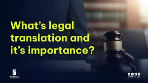 What’s legal translation and it’s importance copy