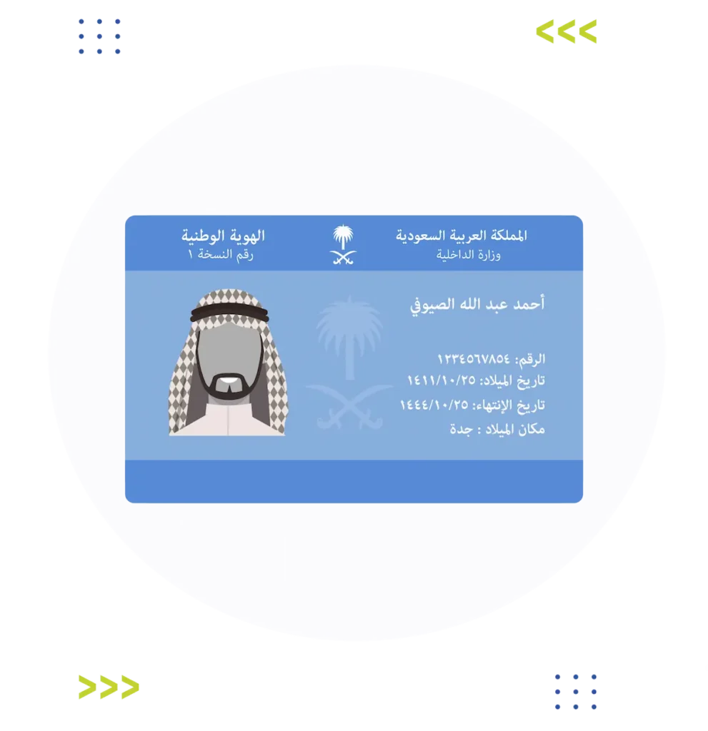 ترجمة الهوية الوطنية السعودية