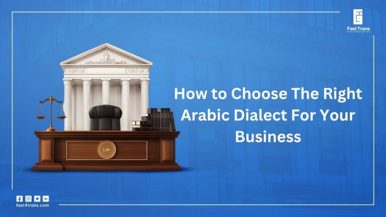 Choosing the Right Arabic Dialect for Your Business