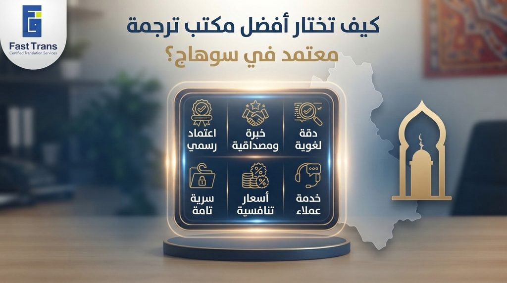 كيف تختار أفضل مكتب ترجمة معتمد في سوهاج؟