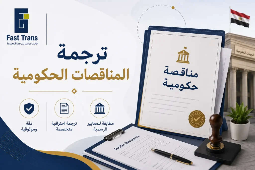 ترجمة المناقصات الحكومية