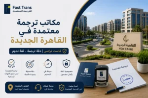 مكاتب ترجمة معتمدة في القاهرة الجديدة