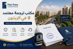 مكتب ترجمة معتمد في الزيتون