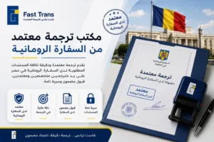 مكتب ترجمة معتمد من السفارة الرومانية