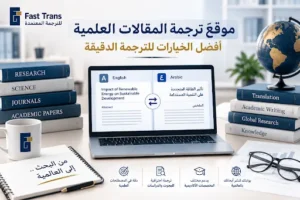 موقع ترجمة المقالات العلمية