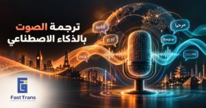 ترجمة الصوت بالذكاء الاصطناعي